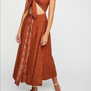 Free People Caldasi Midi Dress
